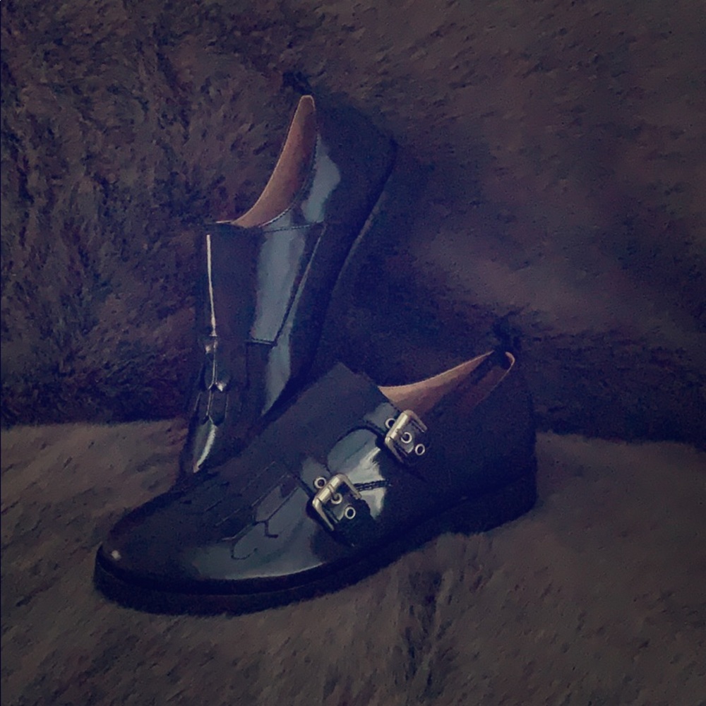 Classic Blue Oxford Shoes